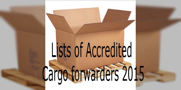 Accredited Cargo Forwarders And Agents Of Balikbayan Box Shipments - 